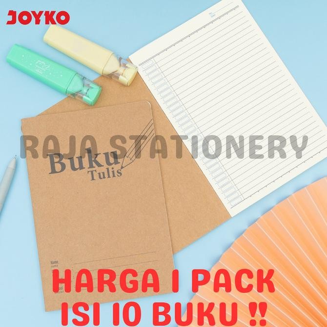 

BUKU TULIS 32 LEMBAR GARIS JOYKO BUKU TULIS SEKOLAH NOTEBOOK JOYKO A5 PACK NB-741 [10PCS]