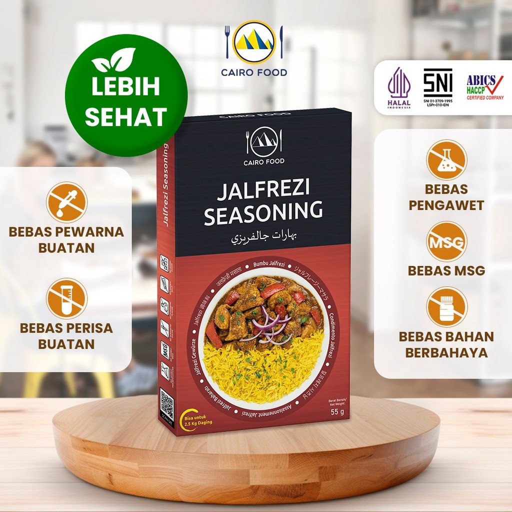 

Bumbu Jalfrezi Spice Mix Sehat - Cairo Food