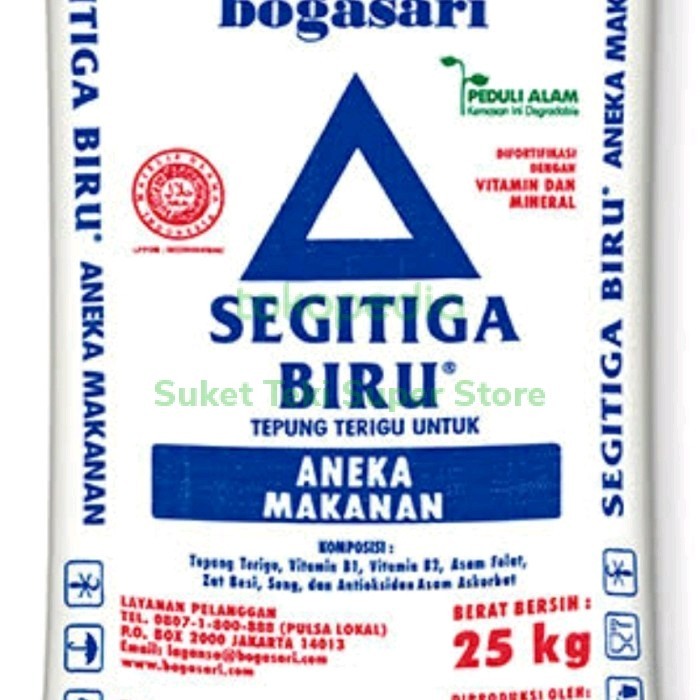 

[Pasti Murah & Ready] Terigu Segitiga Biru 25kg