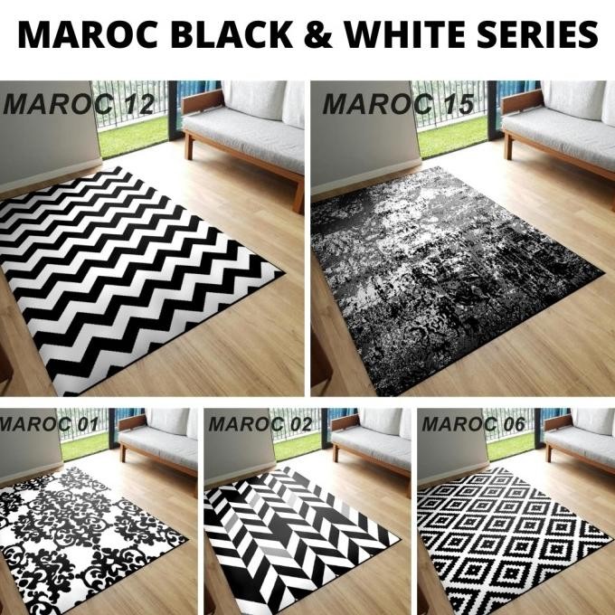 [Martha Karpet] Karpet MAROC 160x210 Monokrom