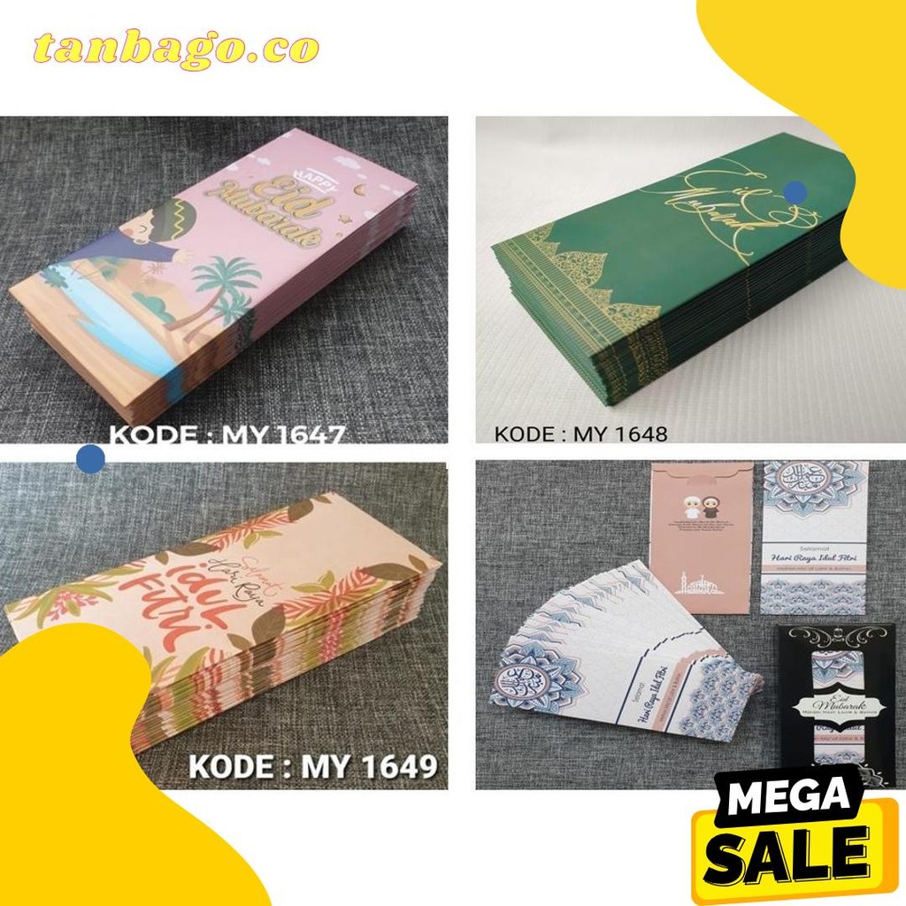 

Amplop Lebaran - Angpao Lebaran Exclusive Code My1649 Terlaris! Produk Ini Banyak Dicari