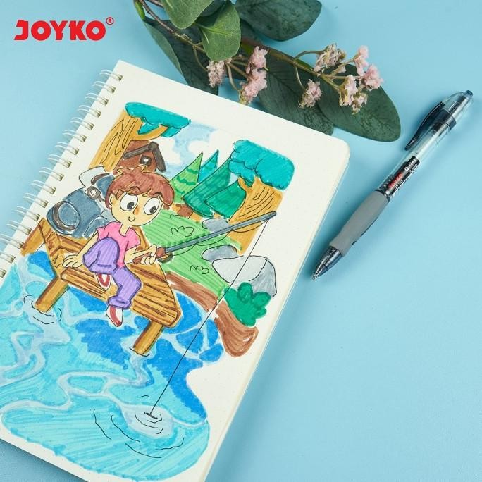 

Joyko Notebook Diary A5 / Buku Catatan Agenda Garis Titik Polos NB-700
