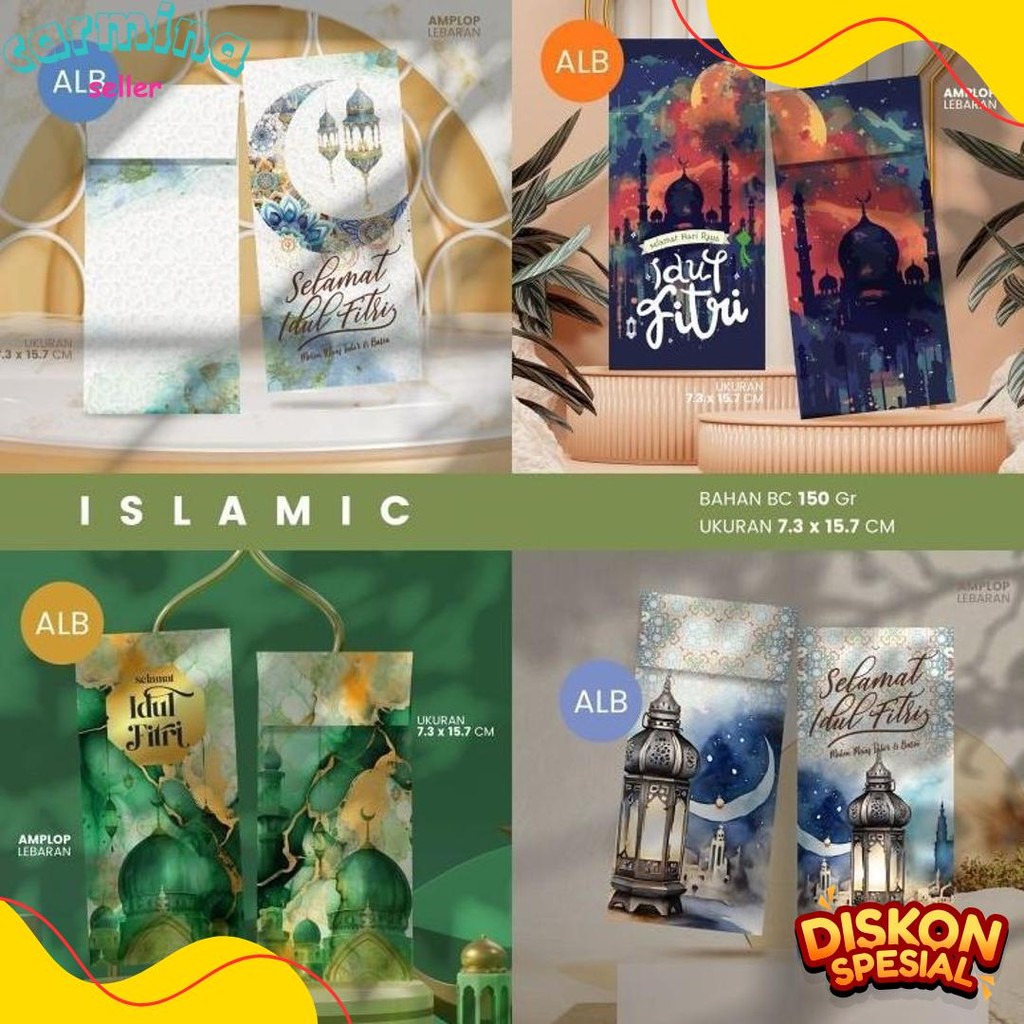 

Amplop Lebaran Premium | Amplop Lebaran Aster 150Gsm | Isi 100Pcs 4Motif (Sesuai Tema) | Amplop Lebaran Kekinian Diskon Setengah Harga