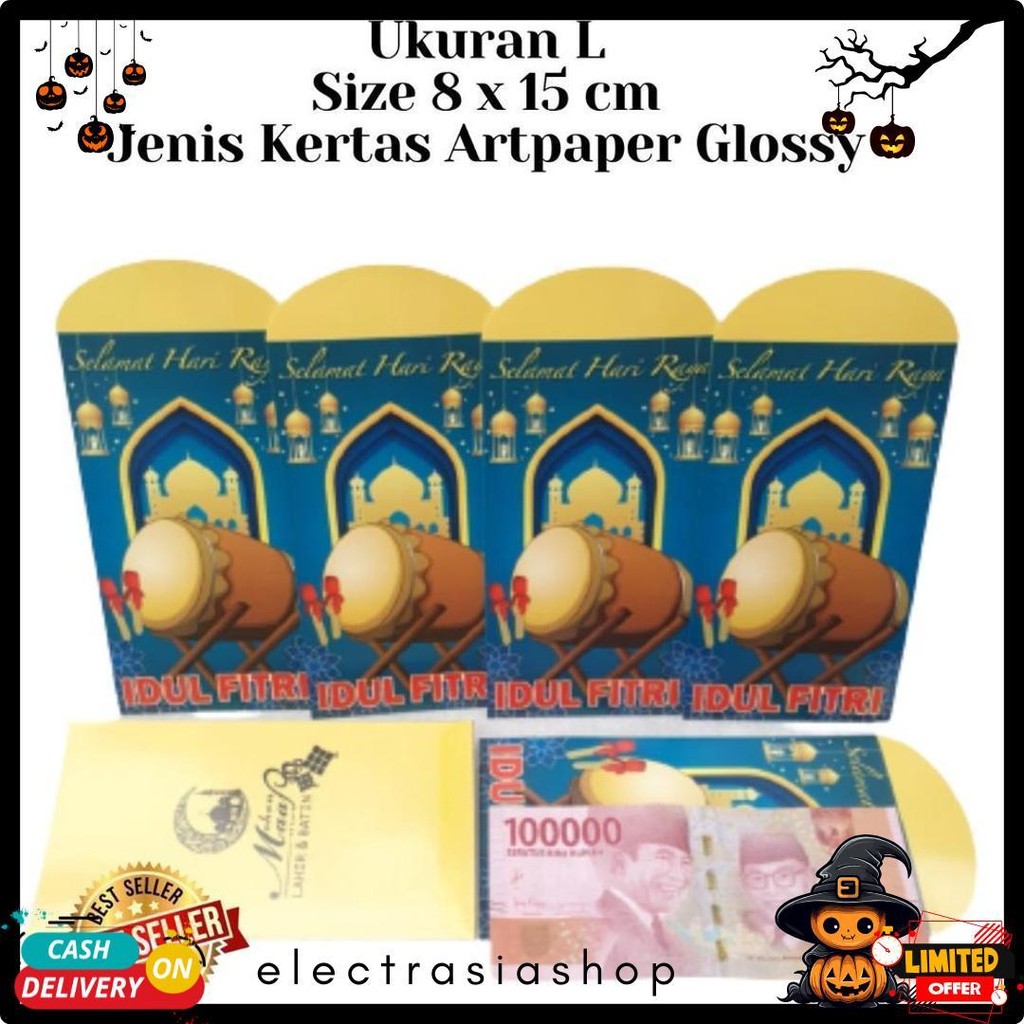 

100Pcs Dan 50Pcs Amplop Idul Fitri Karakter Ukuran Besar L 8X15Cm Amplop Ampau Lebaran Grosir 1 Pak Isi 100 Dan 50 Lembar Diskon Setengah Harga