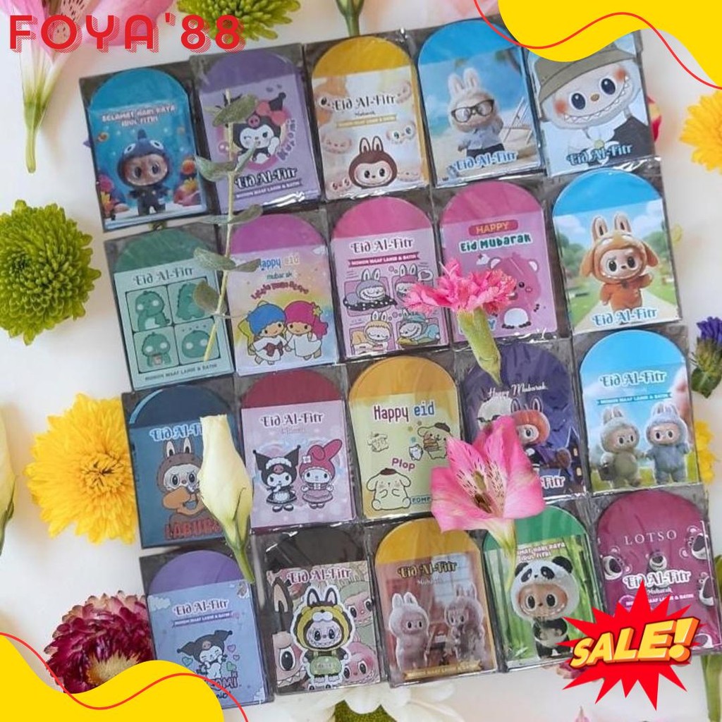 

Grosir 40 Pack (Terbaru) Amplop Lebaran Medium Isi /Paket 400 Pcs Flash Sale! Diskon Hingga 70%