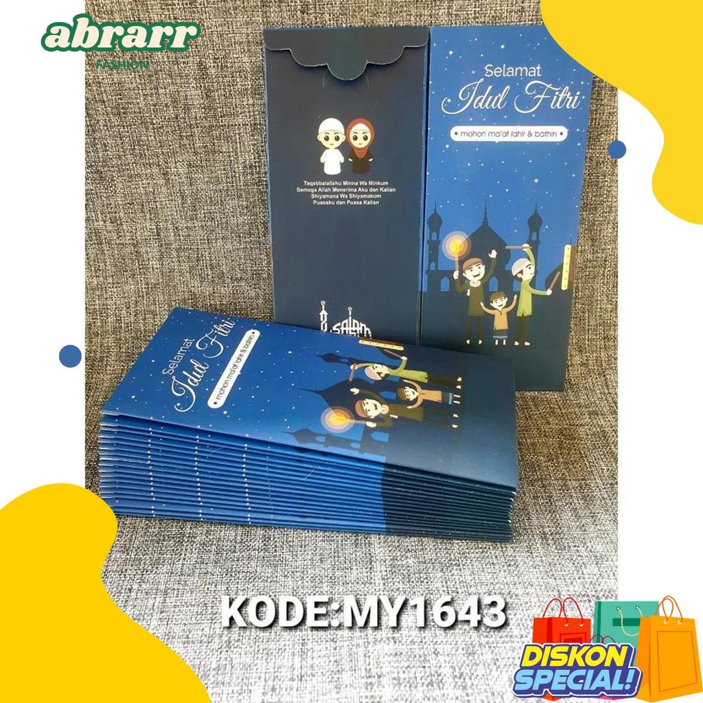 

Amplop Lebaran Exlcusive - Angpau Uang Kode My1643 Diskon