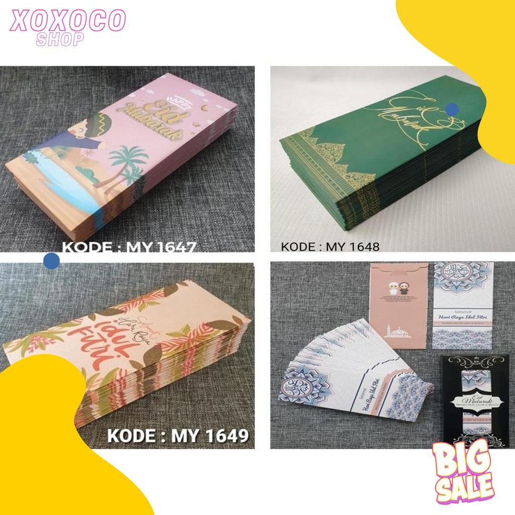 

Amplop Lebaran Exlcusive - Angpau Uang Kode My1645 Terlaris! Produk Ini Banyak Dicari