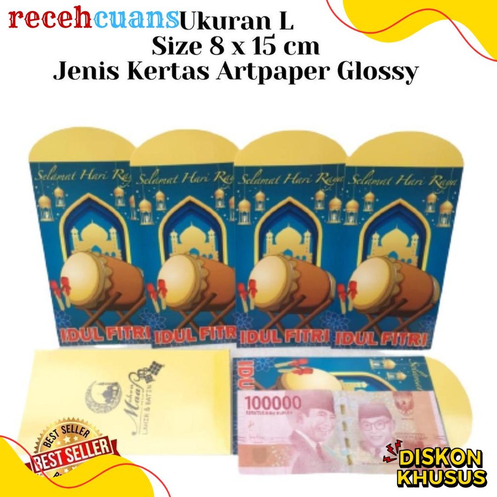 

Grosir Amplop Angpau Ampau Lebaran Idul Fitri Ukuran Besar L Isi 100Pcs 1Pak Amplop Thr Anak Isi 100 Dan 50 Lembar Terlengkap Dan Termurah