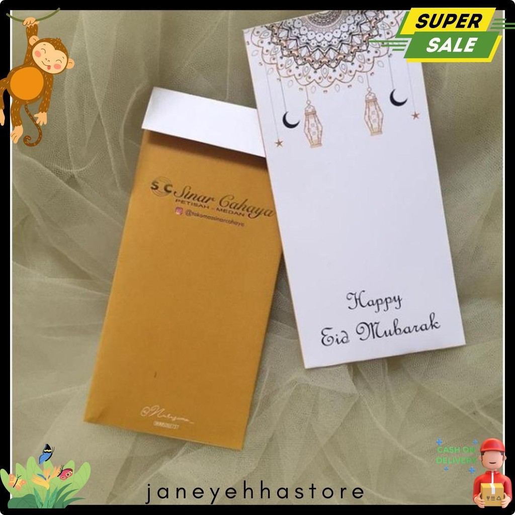 

Amplop Lebaran Custom Tambah Nama Terlaris! Produk Ini Banyak Dicari