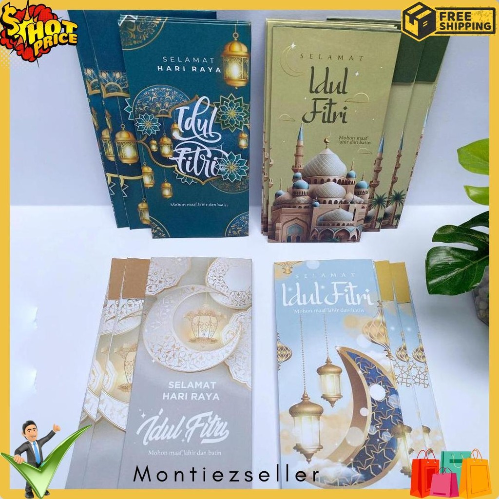 

Amplop Lebaran 2025 Unik Aesthetic Glosir 1 Pack ( Isi 40 Pcs ) Siap Pakai, Amplop Idul Fitri Ukuran Jumbo Diskon