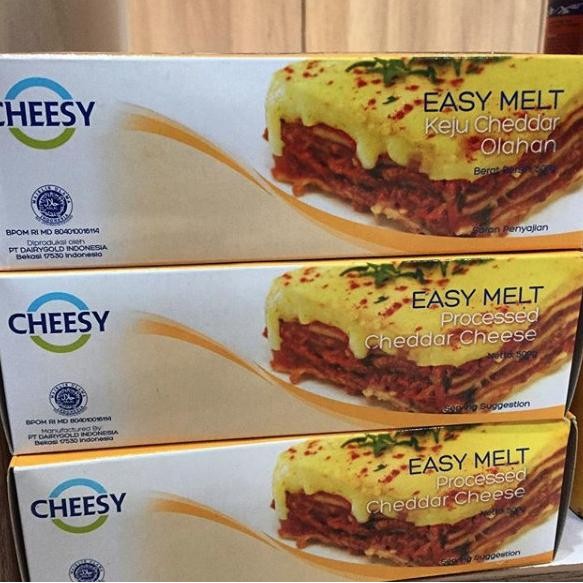 

#@#@#@#@] Cheesy Easy Melt 500gr / Melted Cheese / Keju Leleh Enak