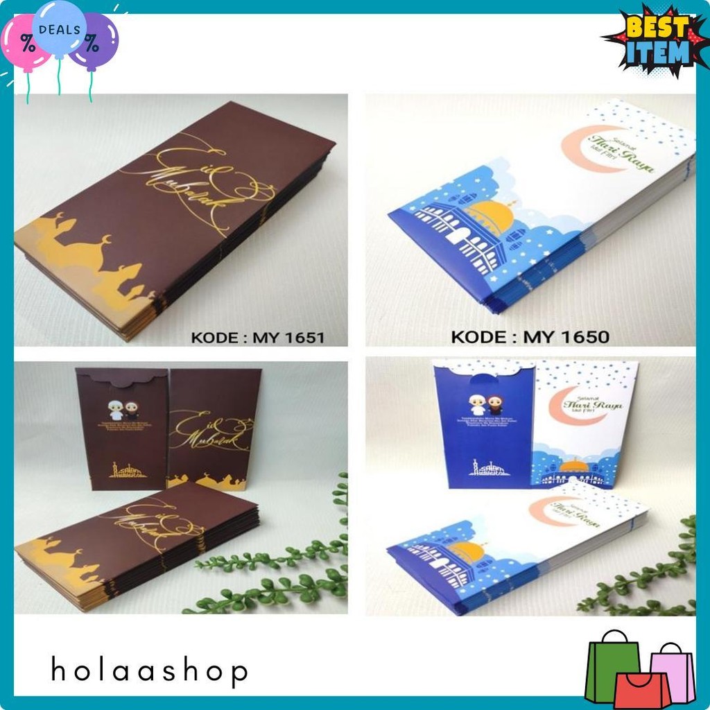 

Amplop Lebaran - Angpao Lebaran Exclusive Code My1623 Terlaris! Produk Ini Banyak Dicari