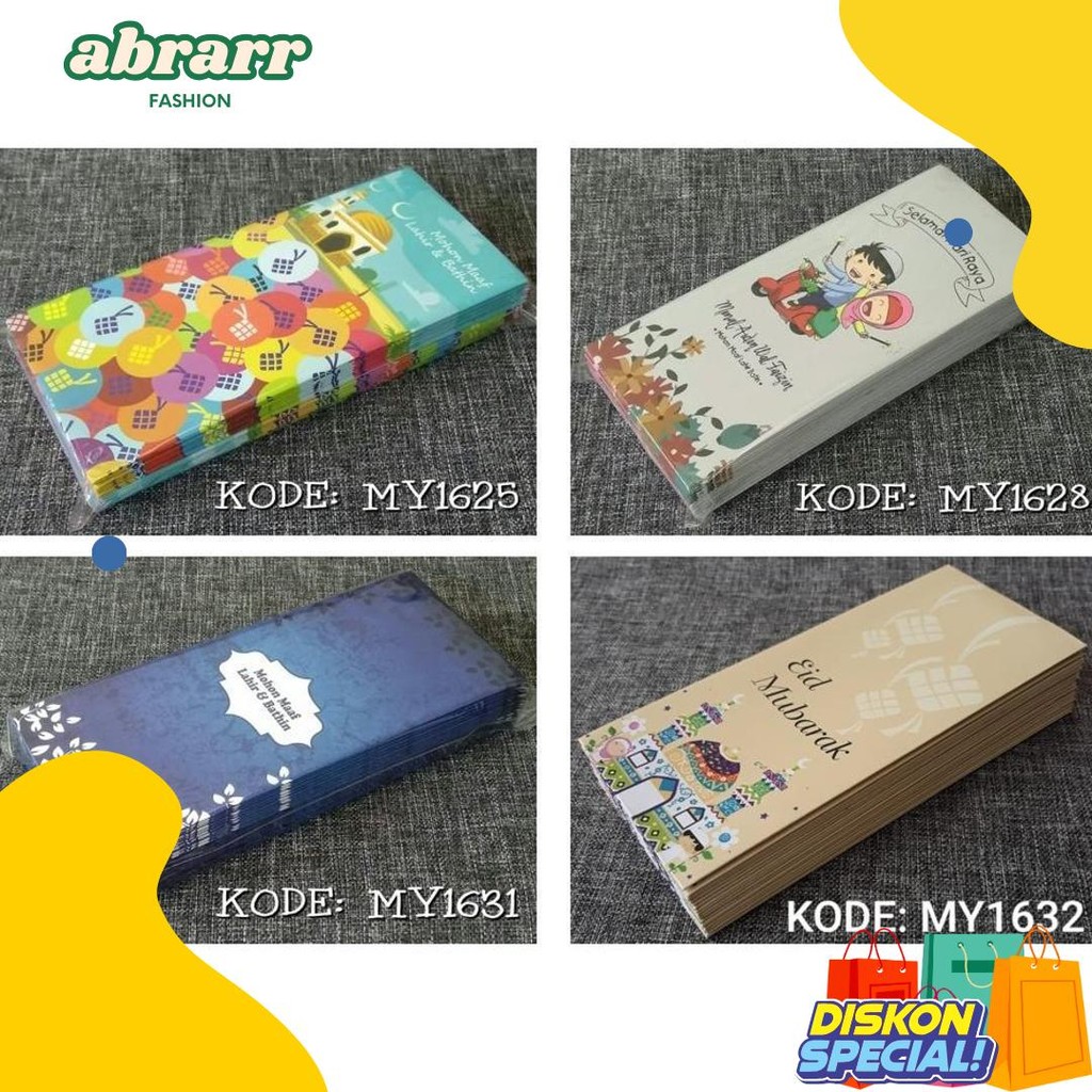 

Amplop Lebaran Exclusive - Angpau Uang Kode My1639 Diskon