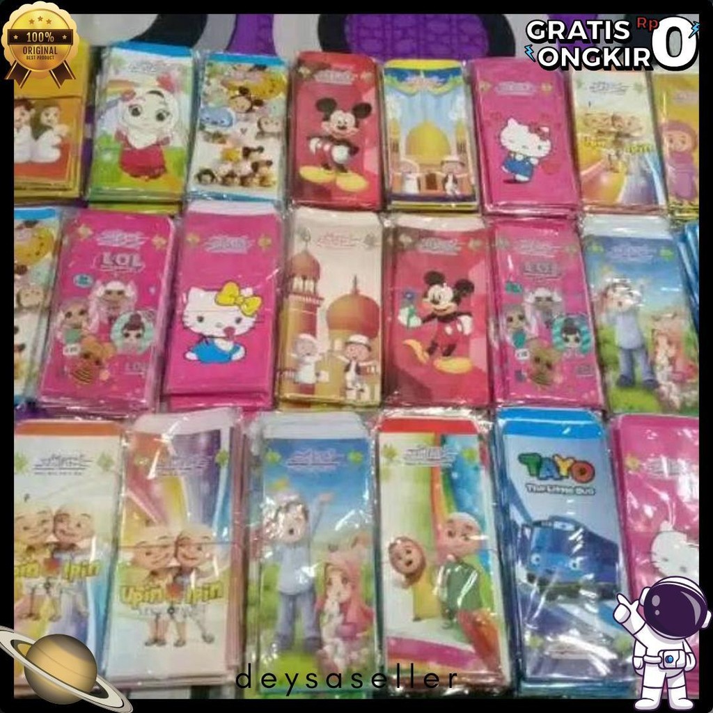 

Promo 20 Pack Isi 200 Amplop Lebaran Jumbo /Packet ..7X18 Terlaris! Produk Ini Banyak Dicari