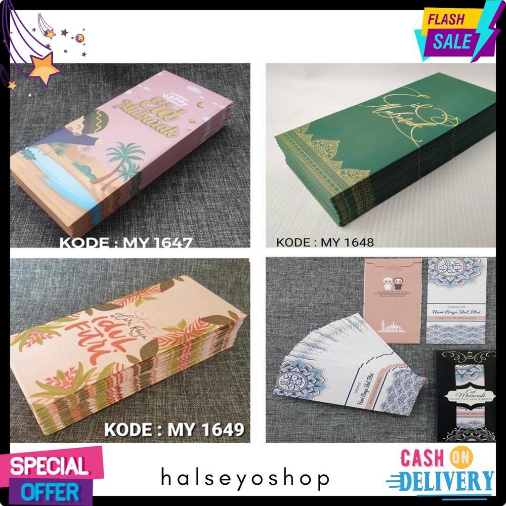

Amplop Lebaran Exlcusive - Angpau Uang Kode My1640 Diskon Setengah Harga