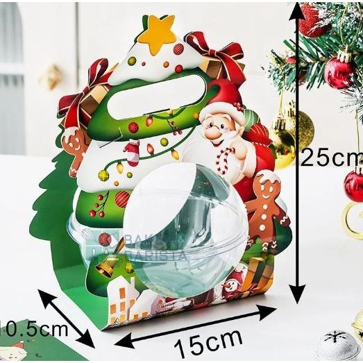 

~@~@~@~@] 2pcs dessert bola xmas dessert cup natal tiramisu cup pudding natal