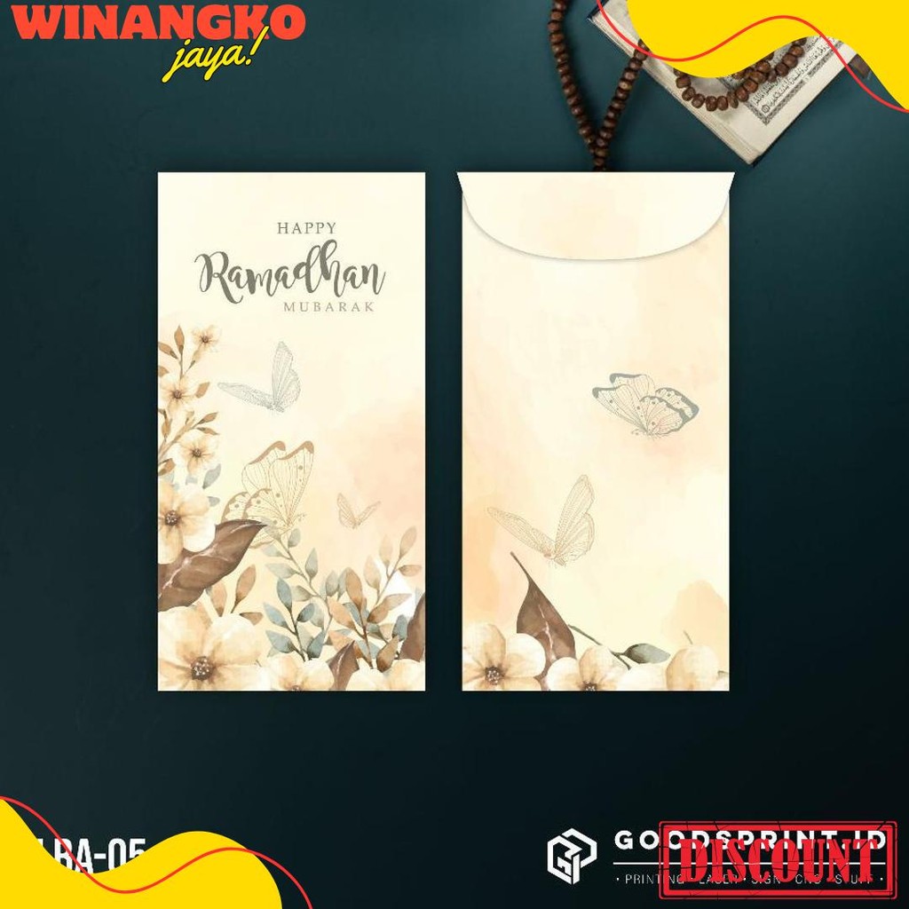 

6 Pcs Amplop Lebaran Angpao Idul Fitri | Angpau Thr Lebaran Custom Nama Diskon