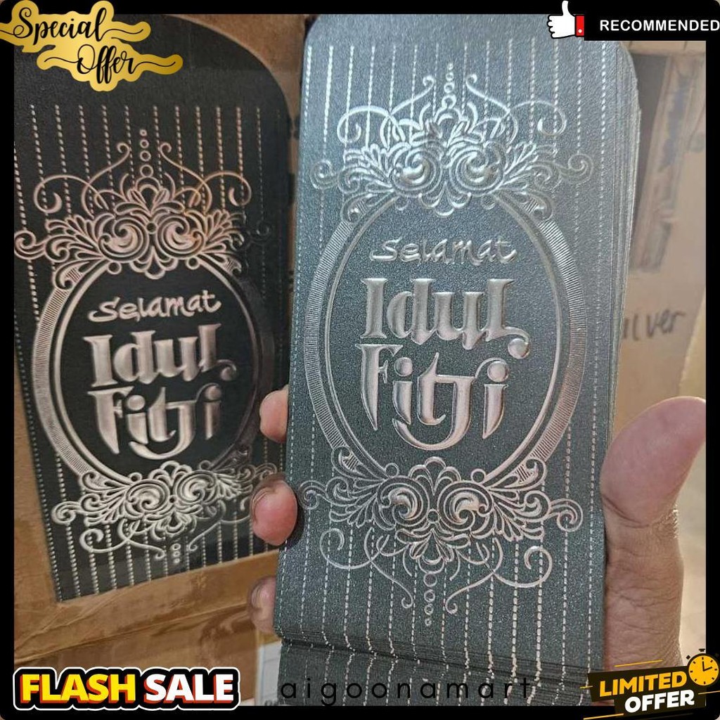 

Bellino - Grosir 1Pak Isi 50 Lembar Amplop Poli Lebaran Ukuran Sedang L Exclusive Mewah Premium Angpau Lebaran Thr Flash Sale! Diskon Hingga 70%