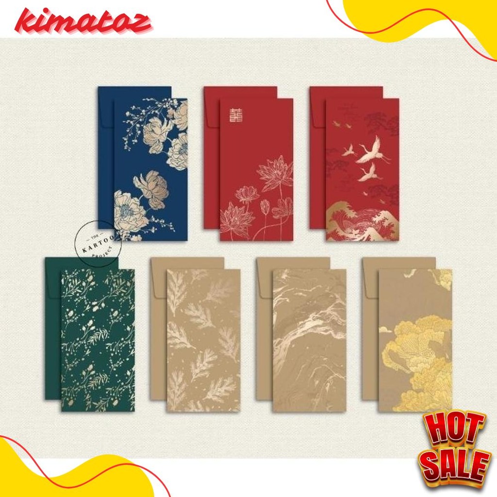 

Angpao Isi 4 Pcs / Money Envelope / Amplop Uang Premium Untuk Imlek, Wedding, All Occasion Diskon