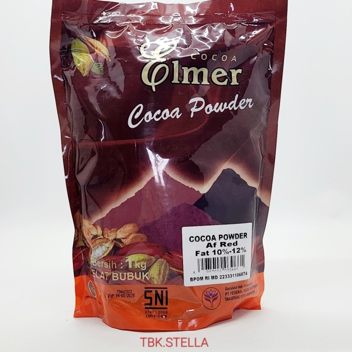 

ELMER COCOA POWDER AFRICAN RED 10-12 BUBUK COKLAT