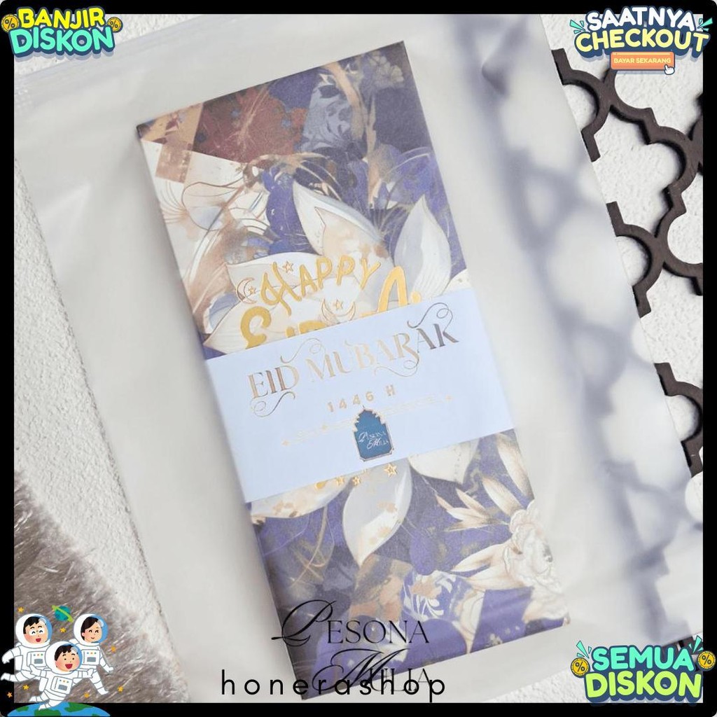 

Amplop Lebaran Super Eksklusif Platinum Glossy 2025 Premium Dan Mewah Angpau Thr Idul Fitri Diskon