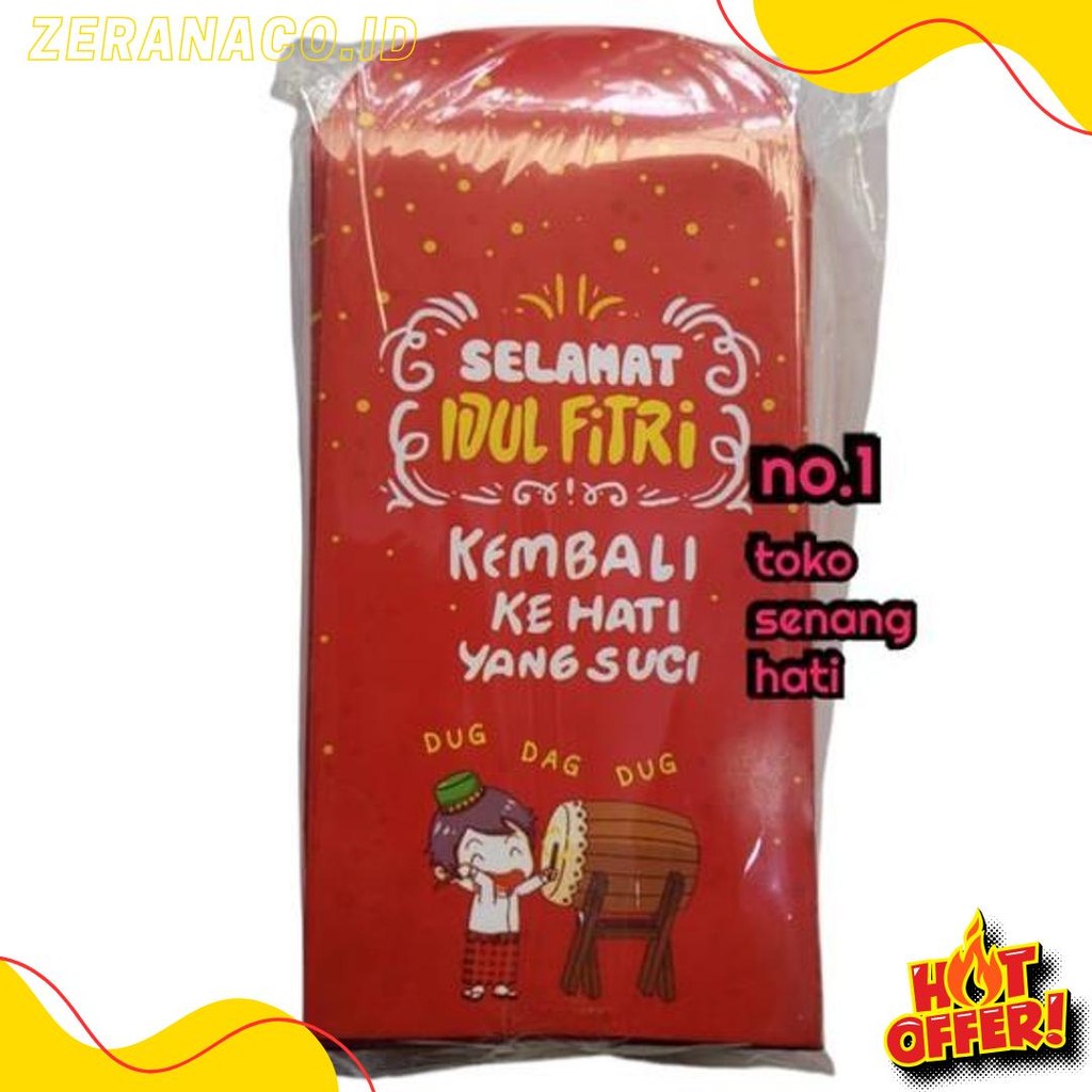 

Amplop Lebaran Premium Panjang Isi 100 Pcs / Angpao Lebaran Terlaris! Produk Ini Banyak Dicari