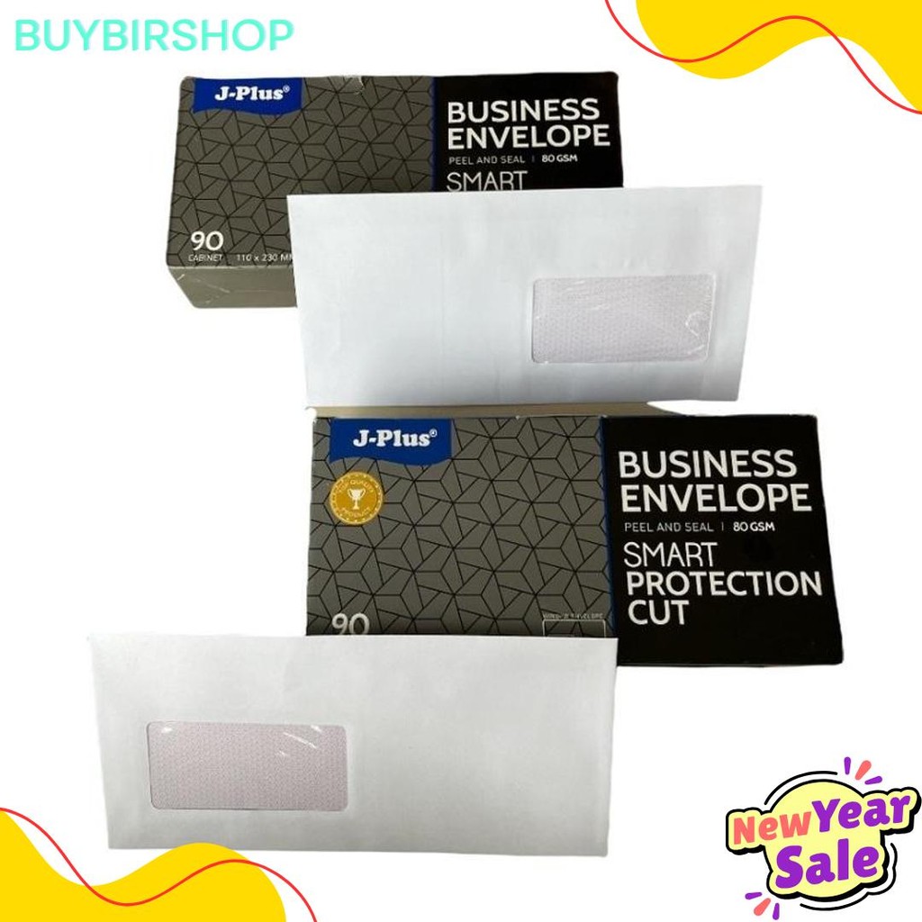 

Amplop Putih Window Jendela Kiri Jplus 90 Cabinet 80 Gsm Isi 100 Lembar Terlengkap Dan Termurah