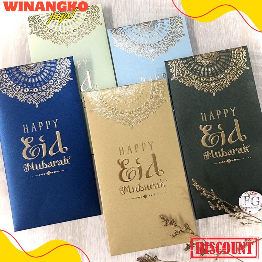 

Amplop Idul Fitri 5Pcs Money Envelope Arabic Pattern By Fgpaper Flash Sale! Diskon Hingga 70%