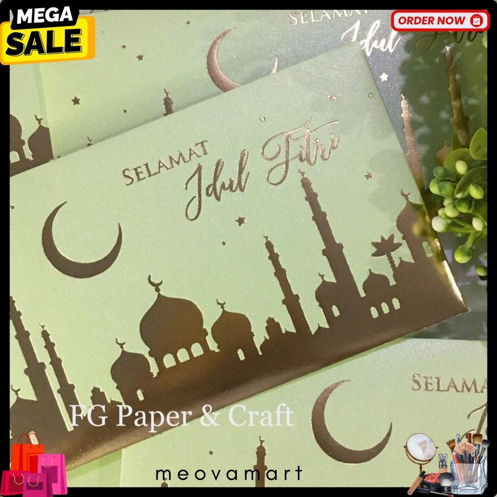 

Amplop Lebaran Idul Fitri Elegant Ramadhan Mosque 5Pcs By Fgpaper Terlaris! Produk Ini Banyak Dicari