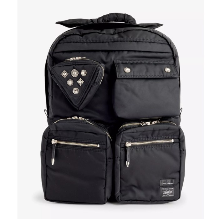 TOGA Toga Virilis x Porter-Yoshida & Co. multi-pocket woven backpack/TOGA ARCHIVES X PORTER tas