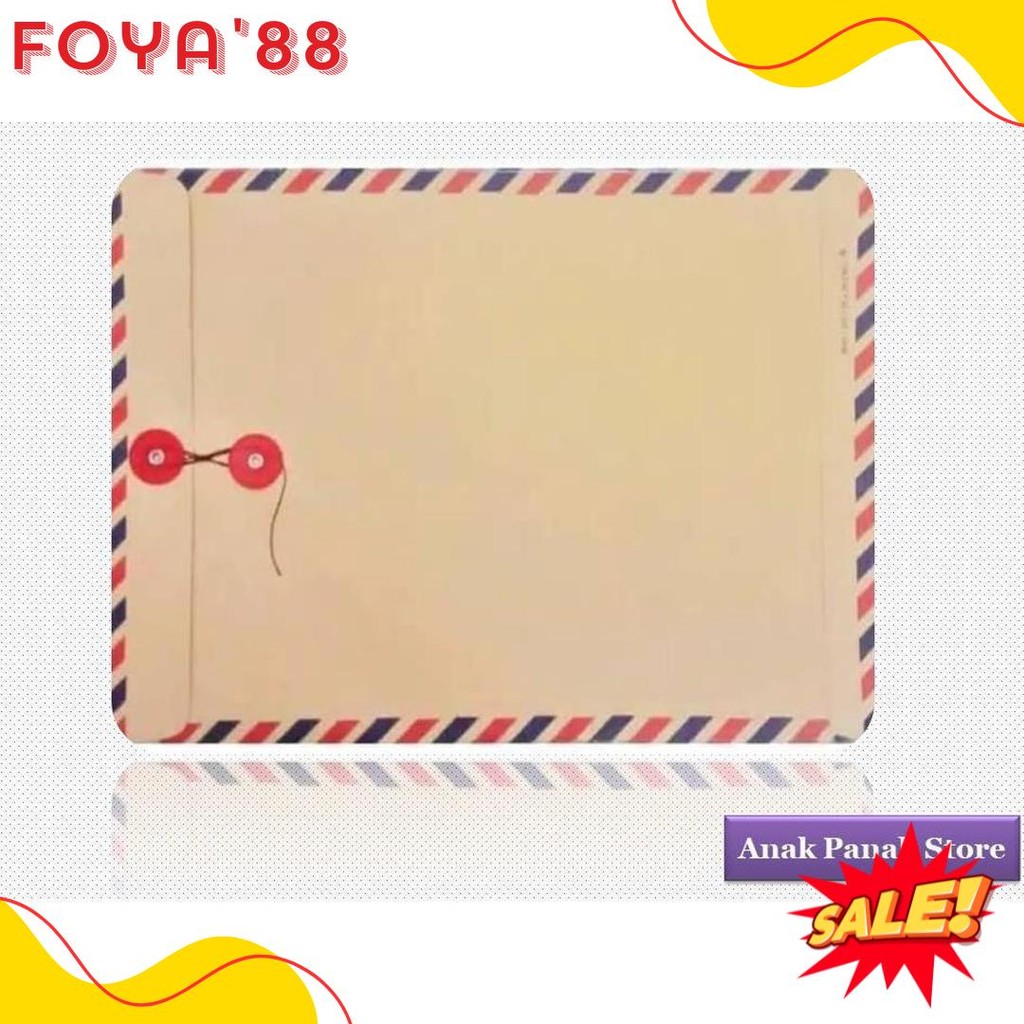 

Amplop Coklat Tali 310 Ukuran Folio ( Isi 50 Lembar ) Terlengkap Dan Termurah