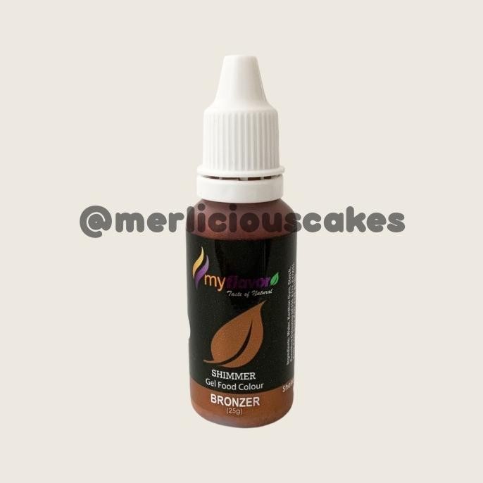 

:::::::] My Flavor Bronzer Shimmer for Cake Painting Pewarna Makanan Halal