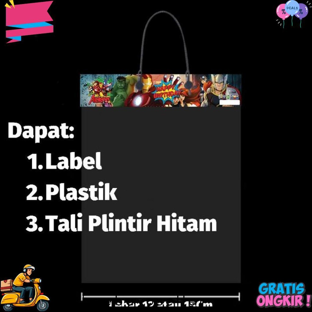 

[100Pasang] Plastik Label Ukuran 12Cm Ulang Tahun Dan Label Lebaran Plastik Idul Fitri Murah Peluang Bisnis Amplop Lebaran Diskon