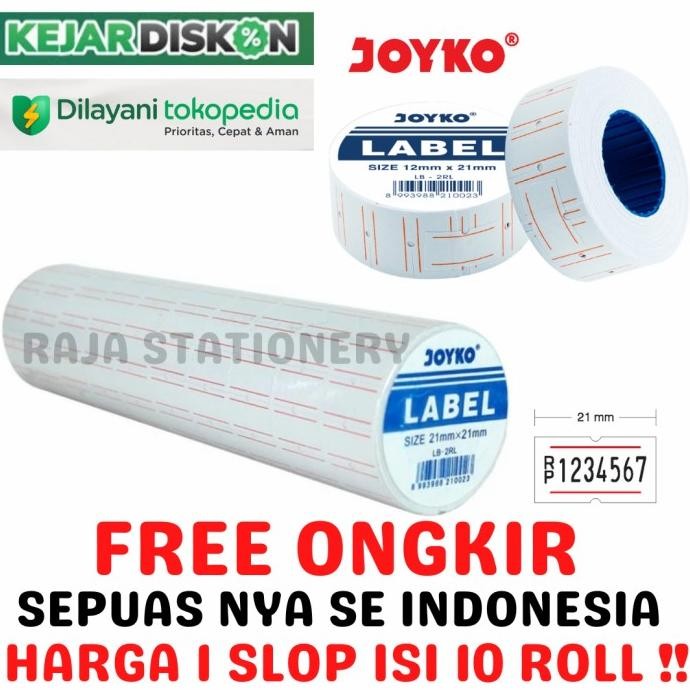 

Joyko Price Label / Sticker Label Harga Joyko MX-5500M LB-2RL [10PCS]