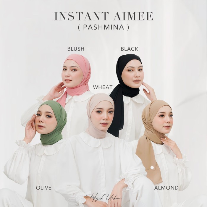 Instant Aimee (Pashmina Instant) - Hijab Urban