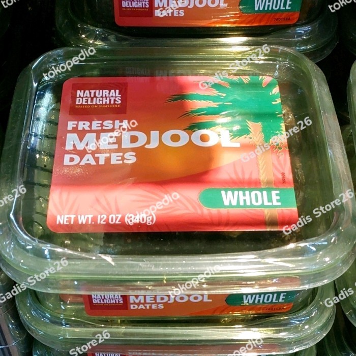 

KURMA NATURAL DELIGHTS WHOLE FRESH MEDJOOL DATES 340 GR