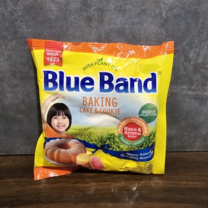 

Silahkan Order] blueband cake and cookies 200gr blue band cake cookies margarine