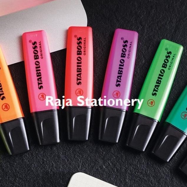 

Stabilo Boss Highlighter Colours / Stabilo Boss Warna Warni