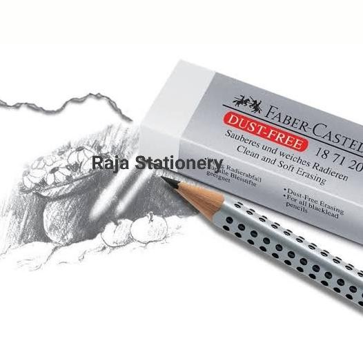 

Faber Castell Dust Free Eraser White Big / Penghapus Besar