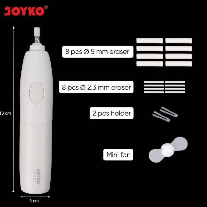 

Penghapus Elektrik Electric Eraser Joyko ER-119E 2 in 1