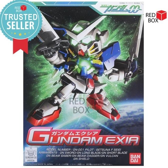 SD Gundam Exia BB 313 Bandai Original Gunpla BB312 00 OO