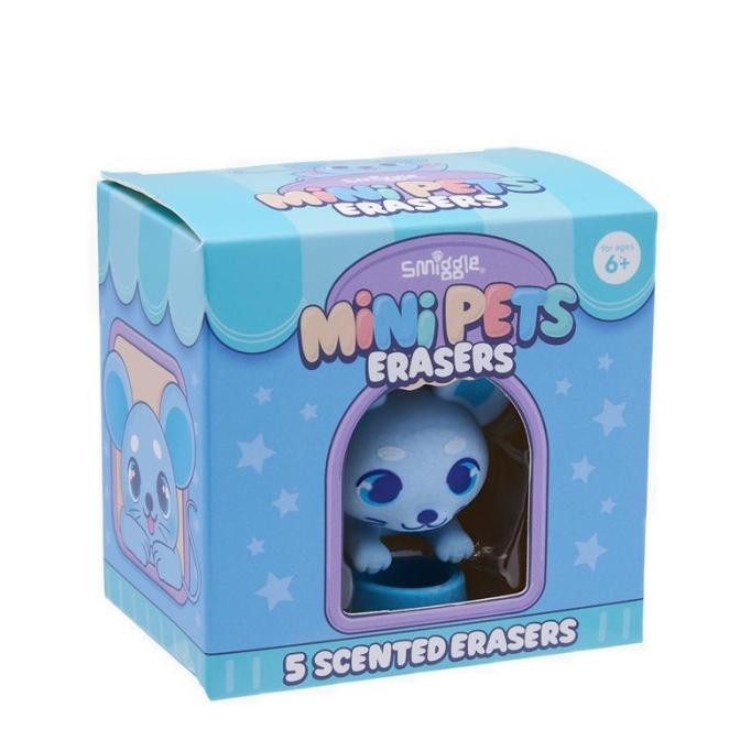 

Smiggle Mini Pet Eraser Pack - IGL470154BLU