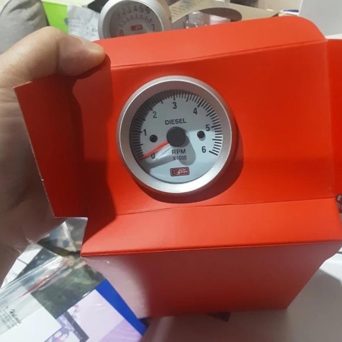 Auto Gauge RPM Mobil / Tachometer Auto Gauge Mesin Diesel