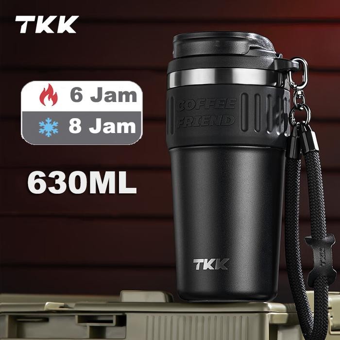 TERLARIS TKK tumblr khusus pria dewasa 630ML SUS316 tumbler plus plus Anti Tumpah Vacuum coffee