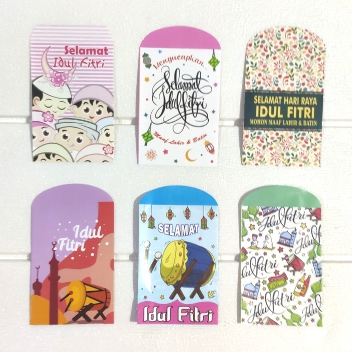 

Grosir amplop angpao lebaran motif hari raya - batik coklat Elegan