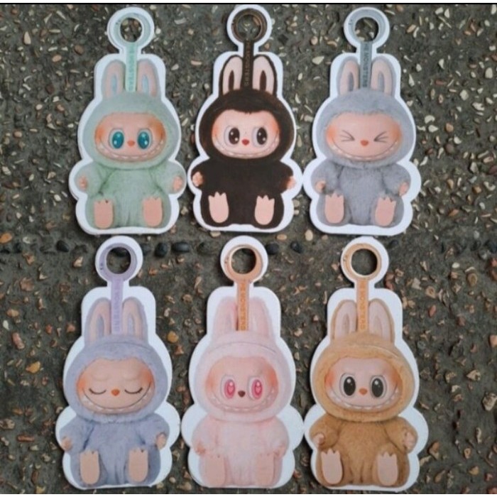 

Murah (6Pcs) Ampau Lebaran 3D LABUBU Viral/Amplop Lebaran Karakter LABUBU 3D Keren