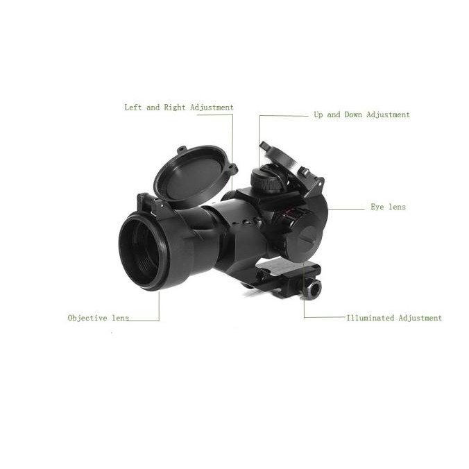 TELESCOPE REDOT M2 RED DOT M2 TELESKOP PASER IKAN REDDOT M2 SCOPE M2 Terlaris