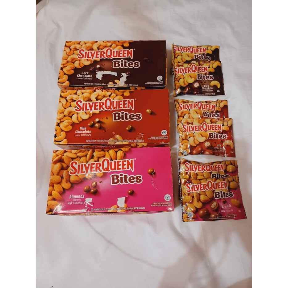 

Promo Terbatas Silverqueen Bites Box Isi 12 Aman