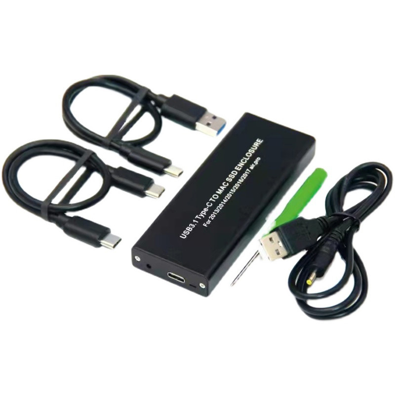 BEST SSD Case For Apple Macbook Air Pro Retina 2013 2014 2015 /2016 Hard Disk Box USB 3.0 to Mac SSD