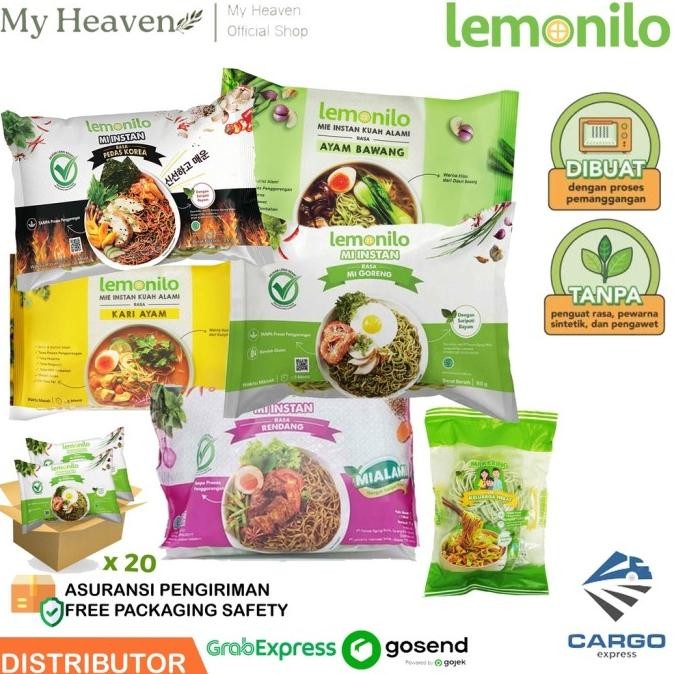

Lemonilo Mie Instan - DUS/KARTONAN - All Varian